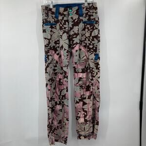 Custo Barcelona Blue and Brown Artistic Trousers